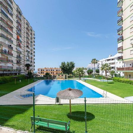 Central panoramic view seaside studio apartment Benalmádena Esterno foto