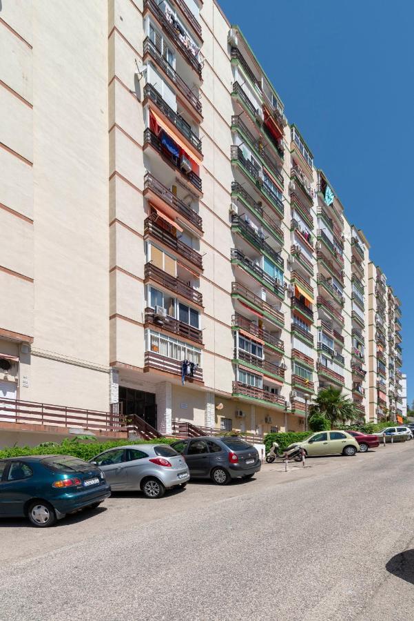 Central panoramic view seaside studio apartment Benalmádena Esterno foto